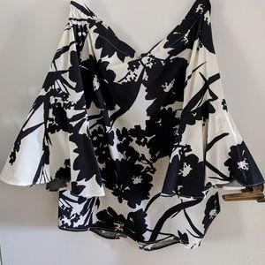 White House Black Market off the shoulder blouse.